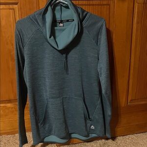 RBX Athletic Pullover Top Teal Blue